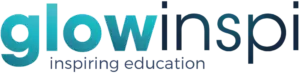 Glowinspi logo with the motto: inspiring education