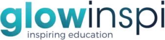 Glowinspi logo with the motto: inspiring education