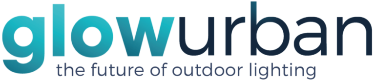 Glowurban logo with the motto: the future of outdoor lighting