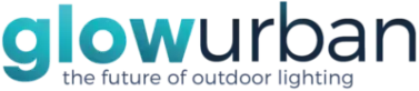 Glowurban logo with the motto: the future of outdoor lighting